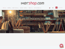 Tablet Screenshot of ikershop.com